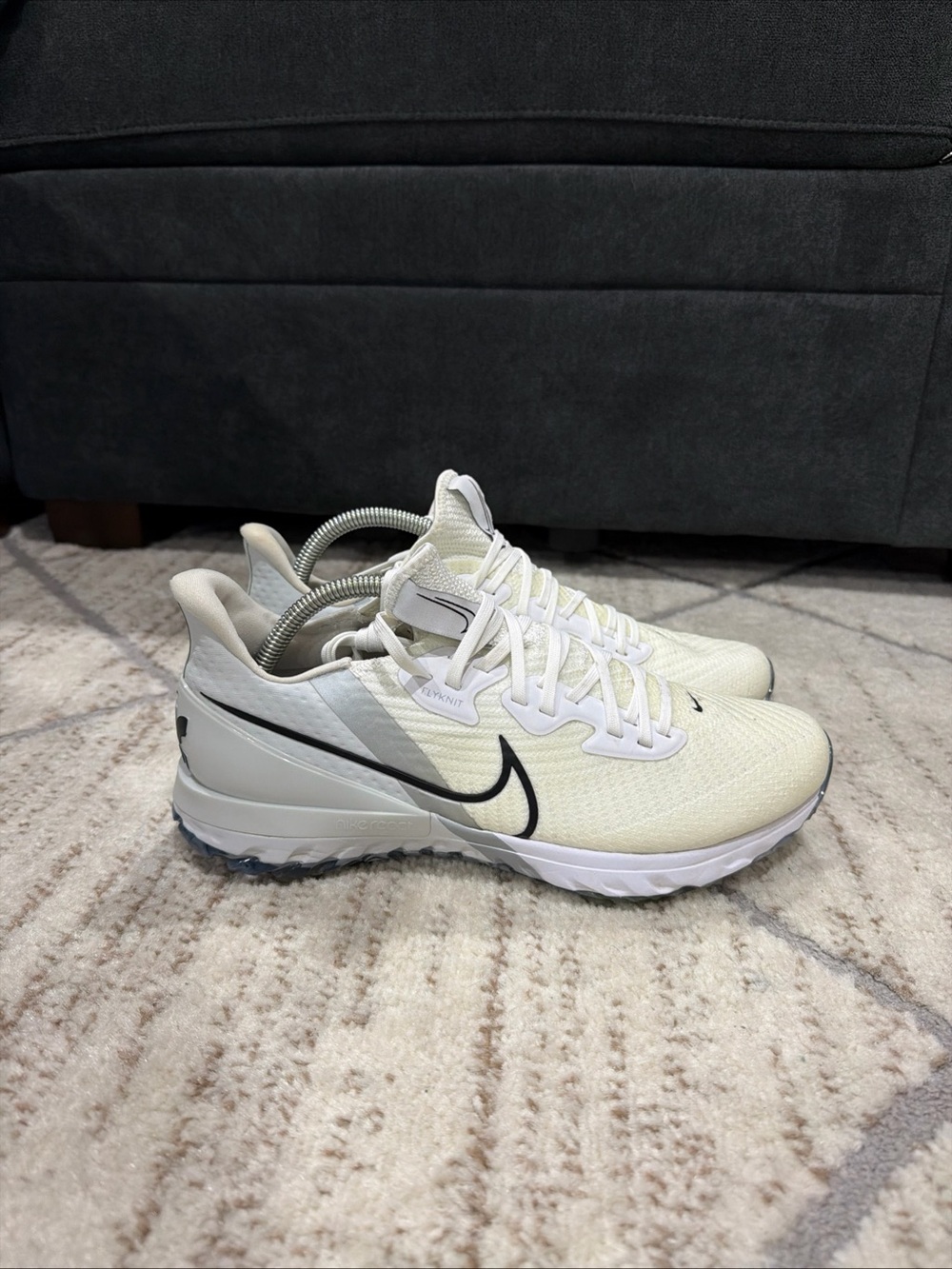 Nike Air Zoom Infinity Tour Golf Shoes White Black CT0540-100 Men's - Size 9.5